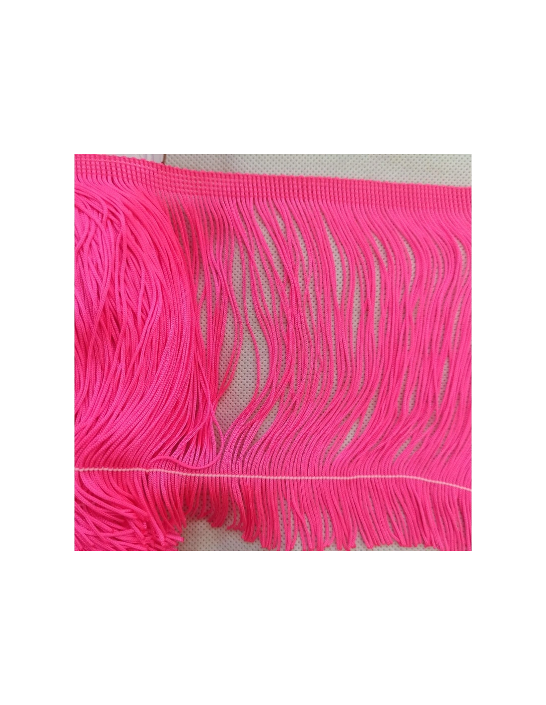 Tripolino Fringe cm 15 Fuchsia Fluo - Pack of 1 mt.