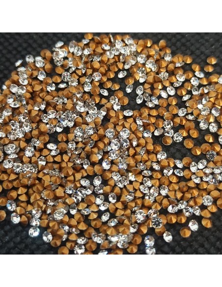 Strass Tondo Conico ss 6,5  Crystal - 144PZ