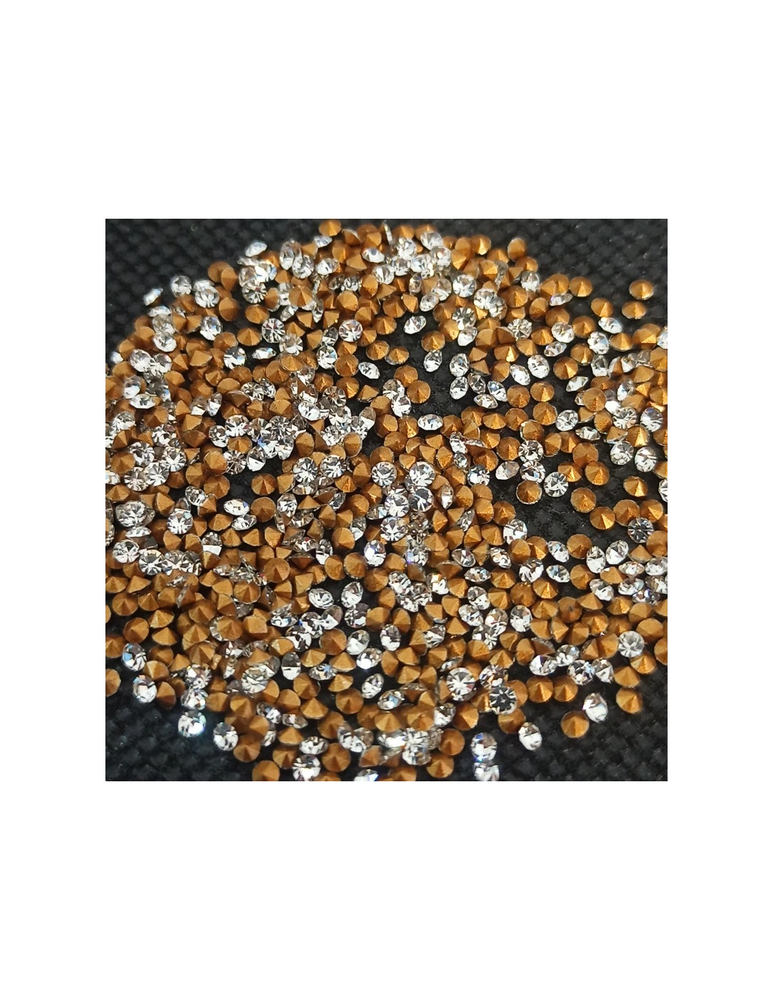 Strass Conical Round ss 6 Crystal - 144PCS - Conical rhinestones