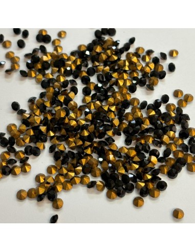 Strass Tondo Conico ss 23  Jet - 144PZ Strass Tondo Conico ss 23  Jet - 144PZ