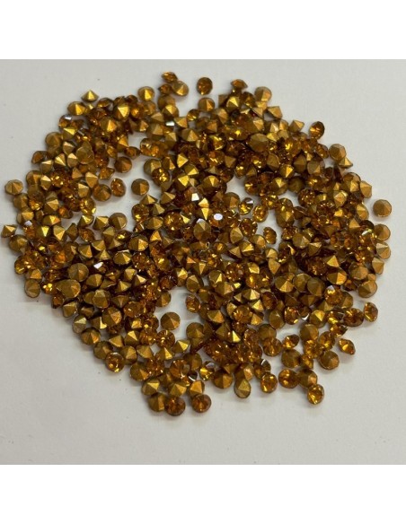 Strass Tondo Conico ss 7,5  Topaz - 144PZ