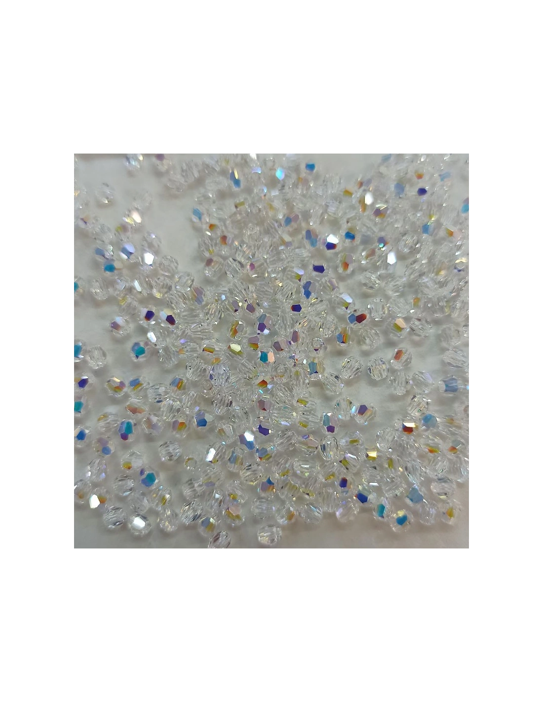 Swarovski sphere mm 3 Crystal AB - 36PZ - Beads
