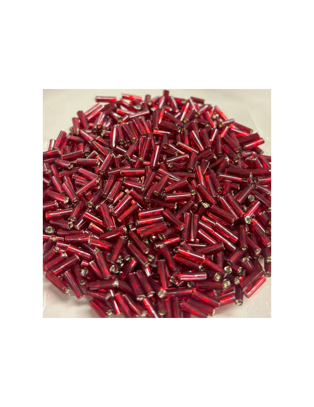 Cannetta Preciosa Attorcigliata 3" (mm 6,7) Siam-Argento - 100GR