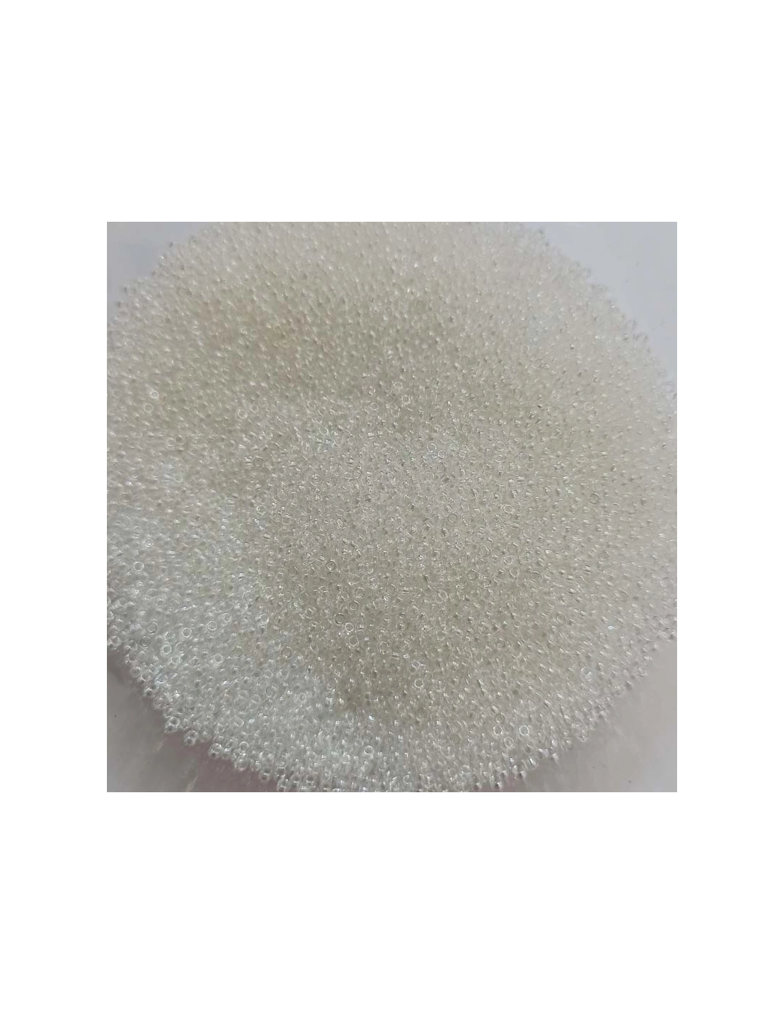 Seed Beads Preciosa 12/0 (mm 1,9) Crystal - 100GR - Rocailles and bugles