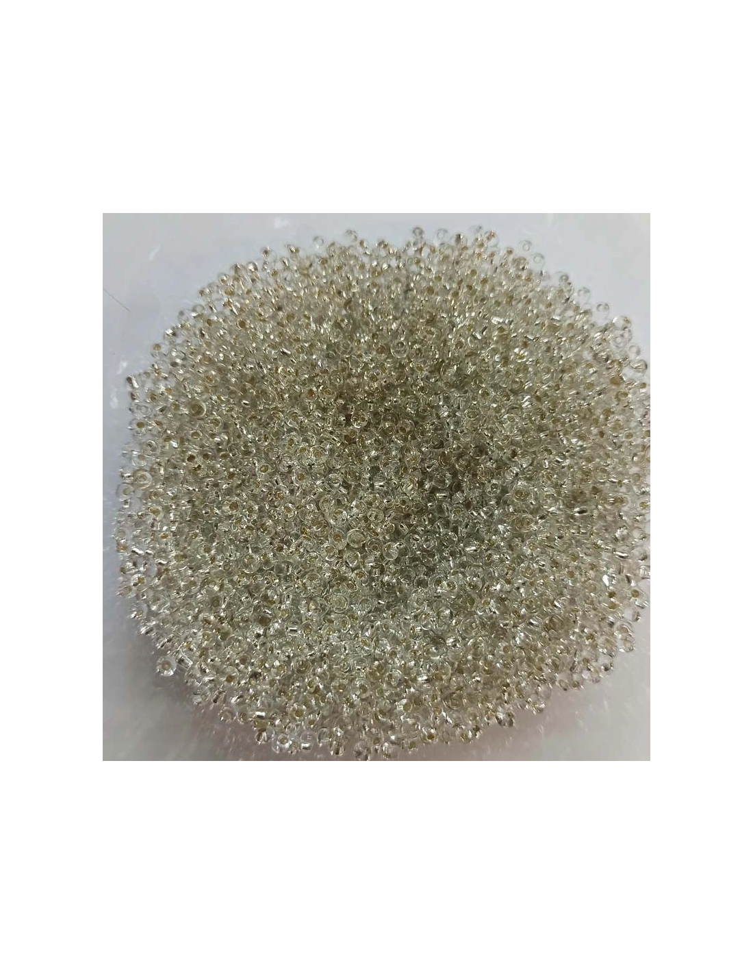 Goccia Preciosa 8/0 (mm 2,9) Cystal-Argento - 100GR