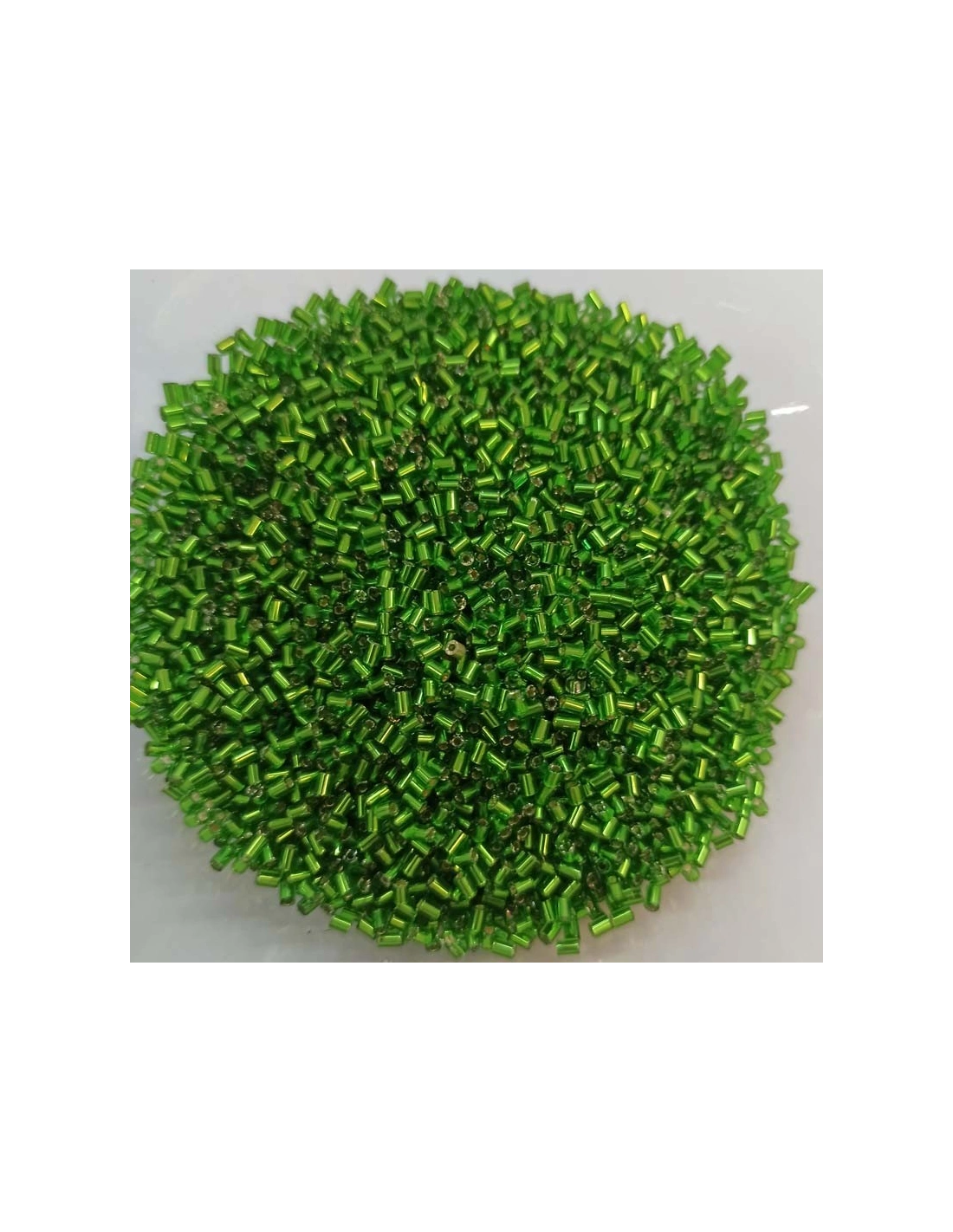 Cannetta Preciosa 2 tagli 9/0 (mm 2,6) Peridot-Argento - 100GR