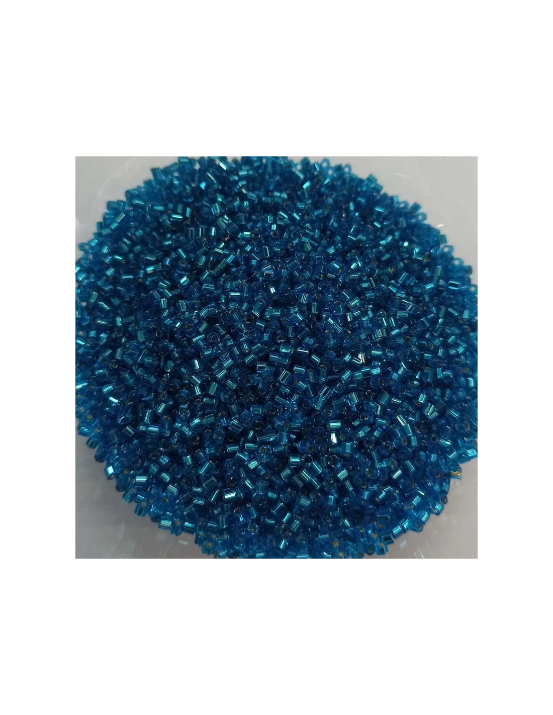 Cannetta Preciosa 2 tagli 9/0 (mm 2,6) Capri Blu-Argento - 100GR