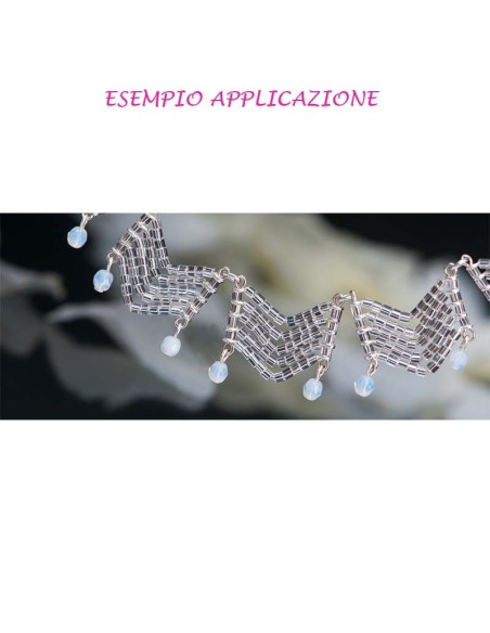 Cannetta Preciosa 2 tagli 11/0 (mm 2,1) Crystal - 100GR - Corallini e canottiglie