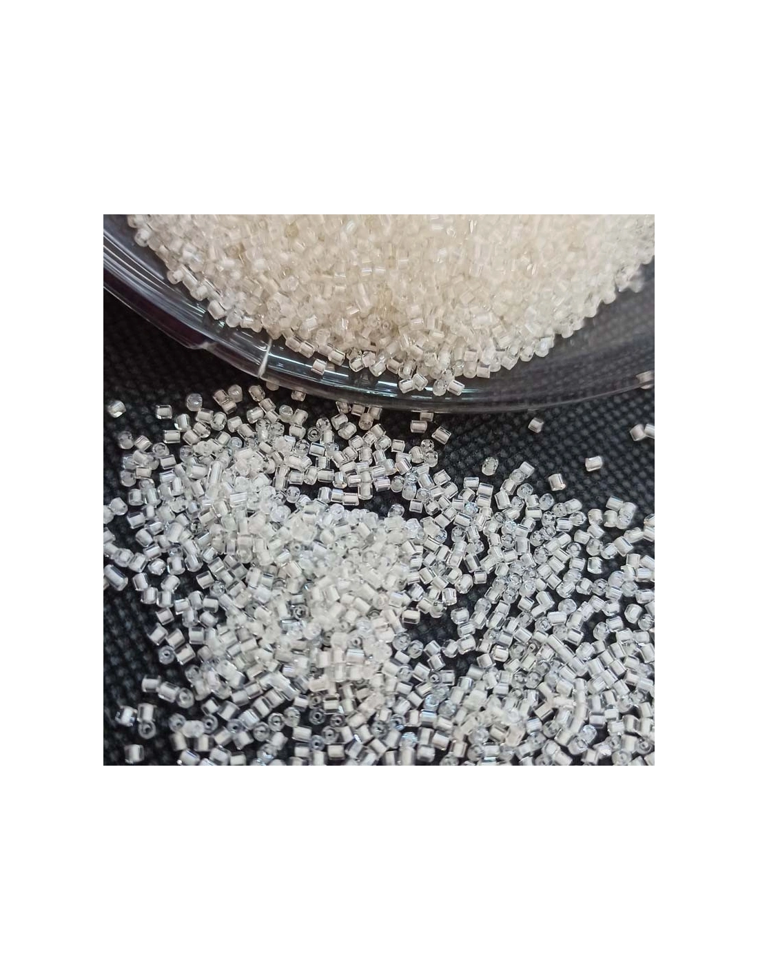 Cannetta Preciosa 2 tagli 12/0 (mm 1,9) Bianco Smaltato - 100GR