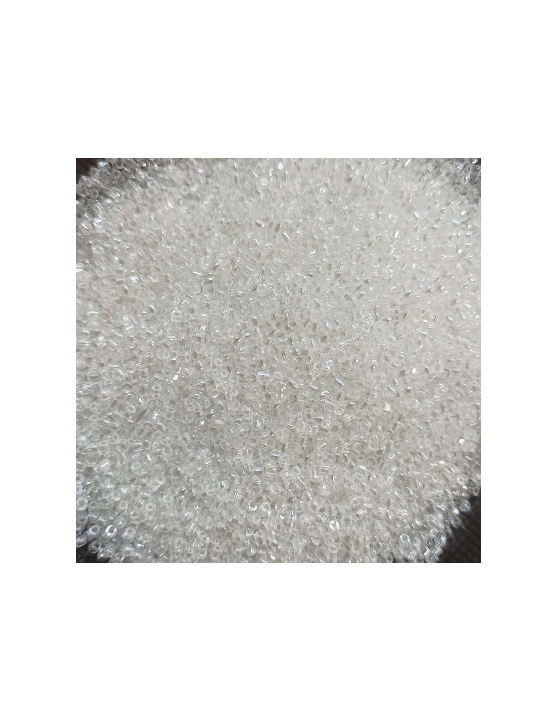 Cannetta Preciosa 3 tagli 10/0  Crystal - 100GR