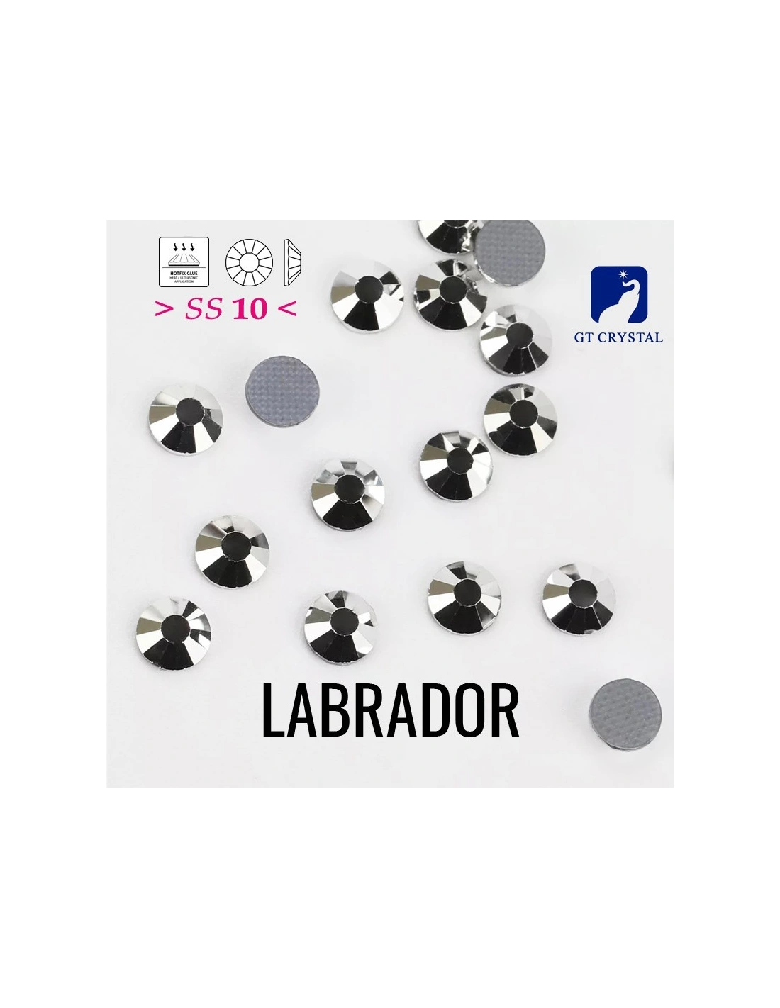 Strass GT Crystal Termoadesivi ss 10 Labrador - 288PZ