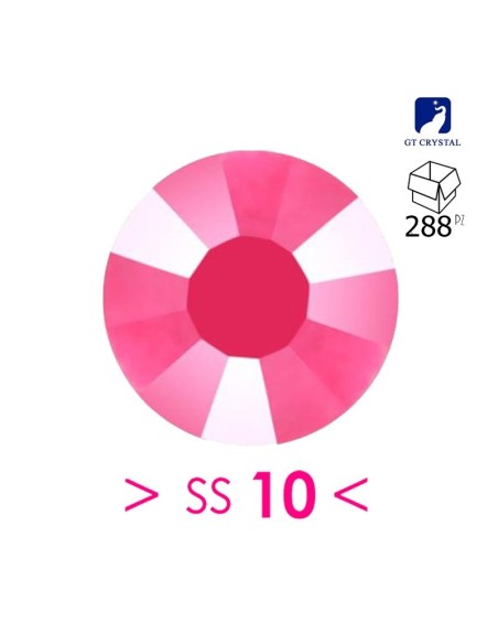 Strass GT Crystal Termoadesivi ss 10 Fuchsia Fluo - 288PZ