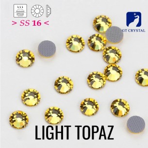 Strass GT Crystal Termoadesivi ss 16 Light Topaz - 144PZ