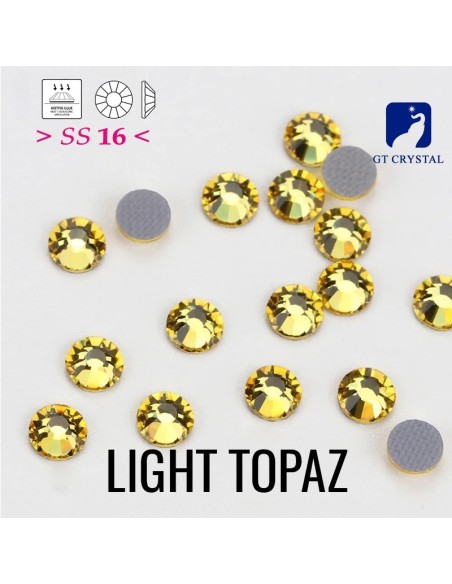 Rhinestones Gt Crystal Hotfix ss 16 Honey  - 144 pcs - Hotfix Strass