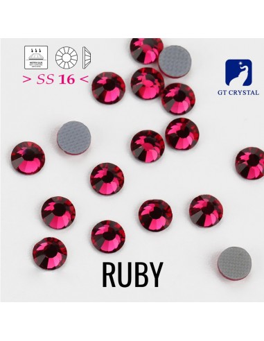 Strass GT Crystal Termoadesivi ss 16 Ruby - 144PZ