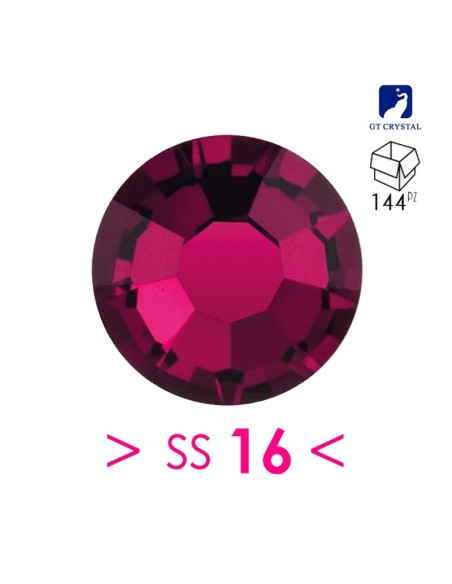 Strass GT Crystal Termoadesivi ss 16 Ruby - 144PZ
