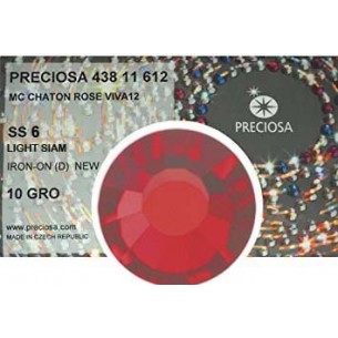 Preciosa Strass Termoadesivi ss 6 Light Siam - 1440 PZ