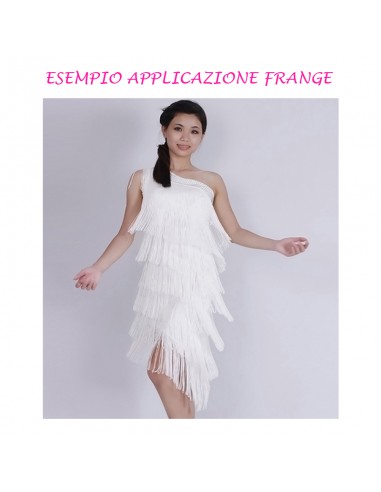 Tripolino Fringe cm 15 Silk White -...