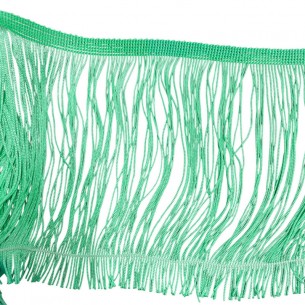 Frangia in Tripolino cm 15 Verde Chiaro - Pacco 1 mt. 2