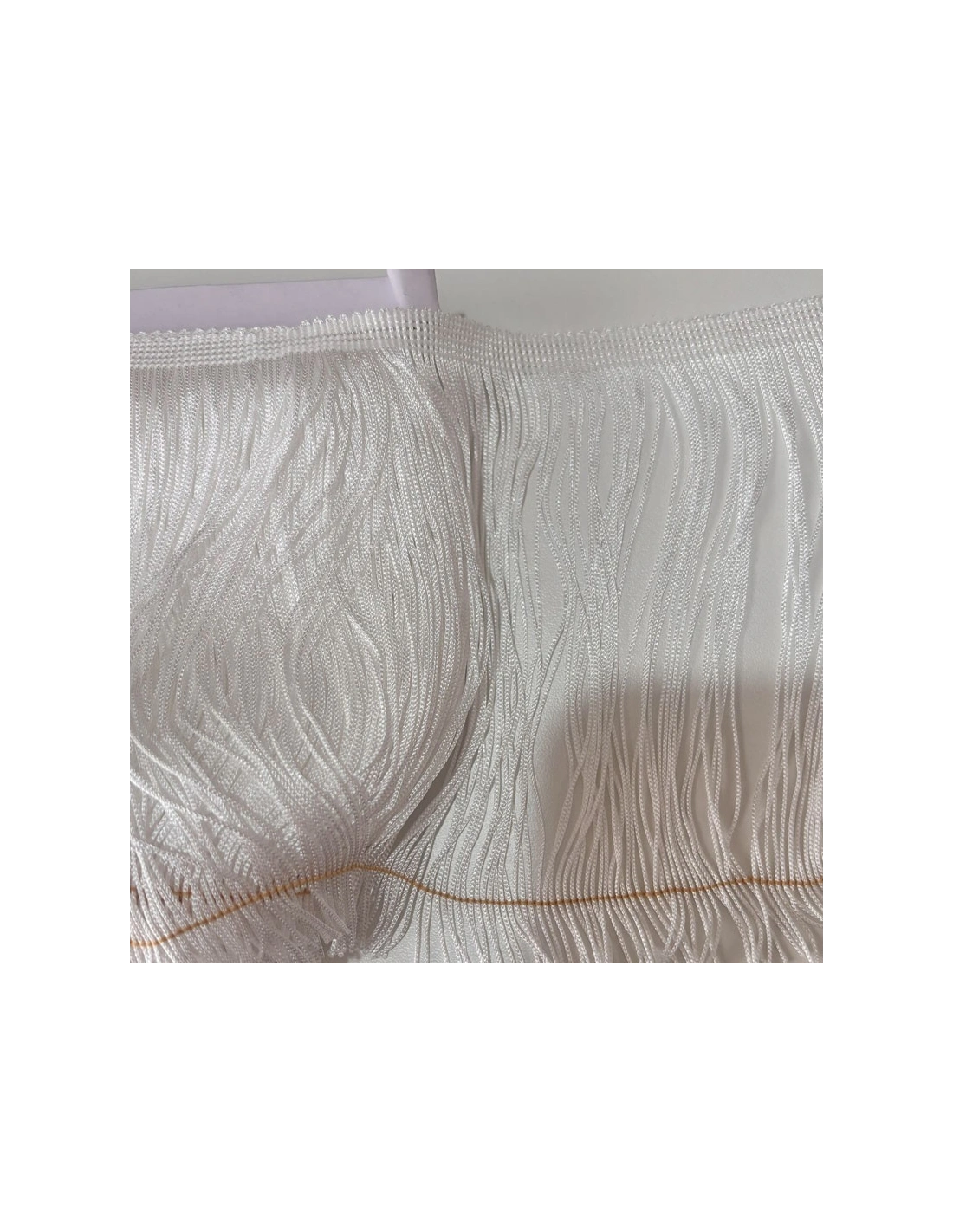 Tripolino Fringe cm 15 Silk White - Pack of 1 mt.