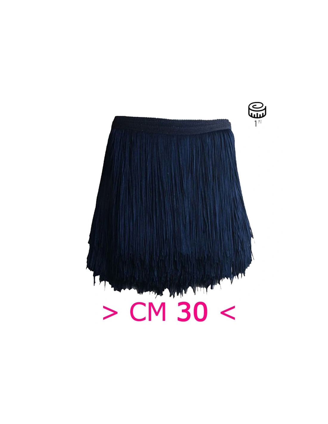 Tripolino Fringe cm 30 Blue - Pack of 1 mt.