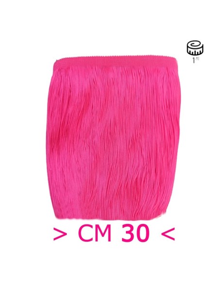 Tripolino Fringe cm 30 Fuchsia Fluo - Pack of 1 mt.