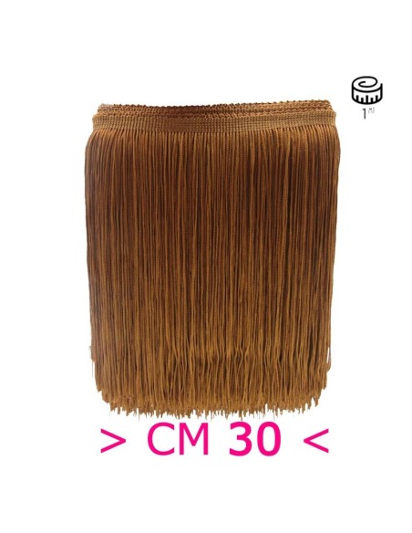Tripolino Fringe cm 30 Light Brown - Pack of 1 mt.