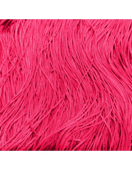 Frangia in Tripolino cm 30 Rosa Fluo - Pacco 1 mt.