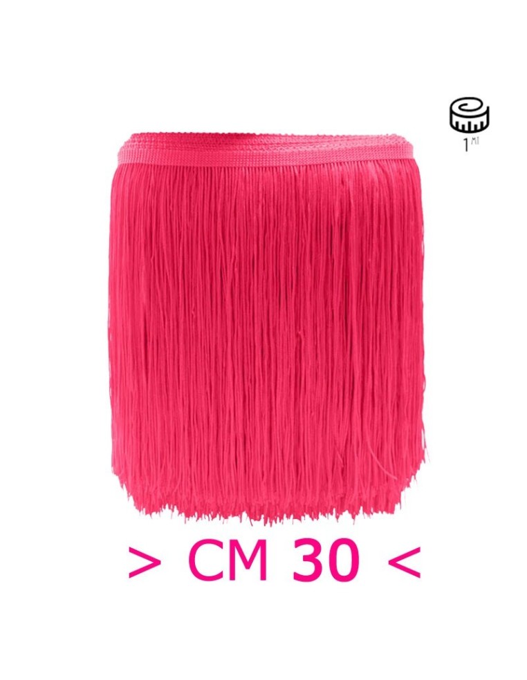 Tripolino Fringe cm 30 Pink Fluo - Pack of 1 mt.