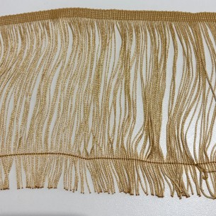 Frangia in Tripolino cm 15 Beige - Pacco 1 mt. 2