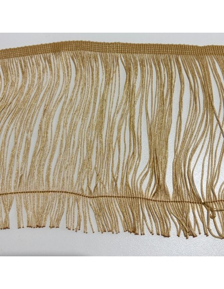 Frangia in Tripolino cm 15 Beige - Pacco 1 mt.