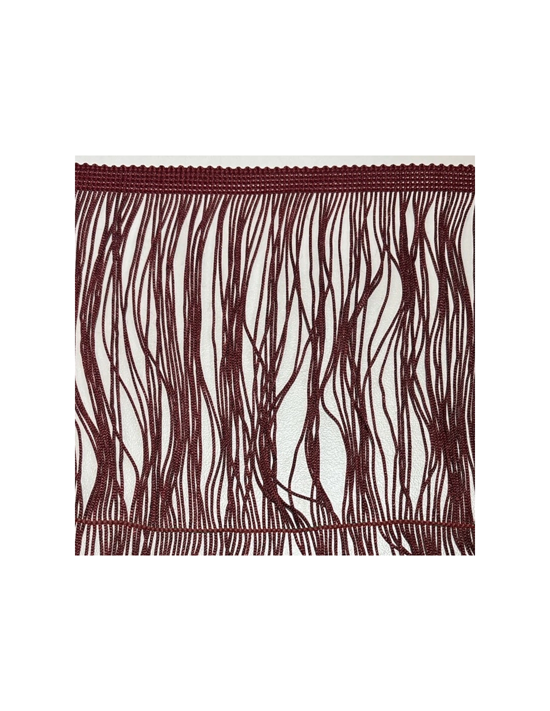 Tripolino Fringe cm 15 Bordeaux - Pack of 1 mt.