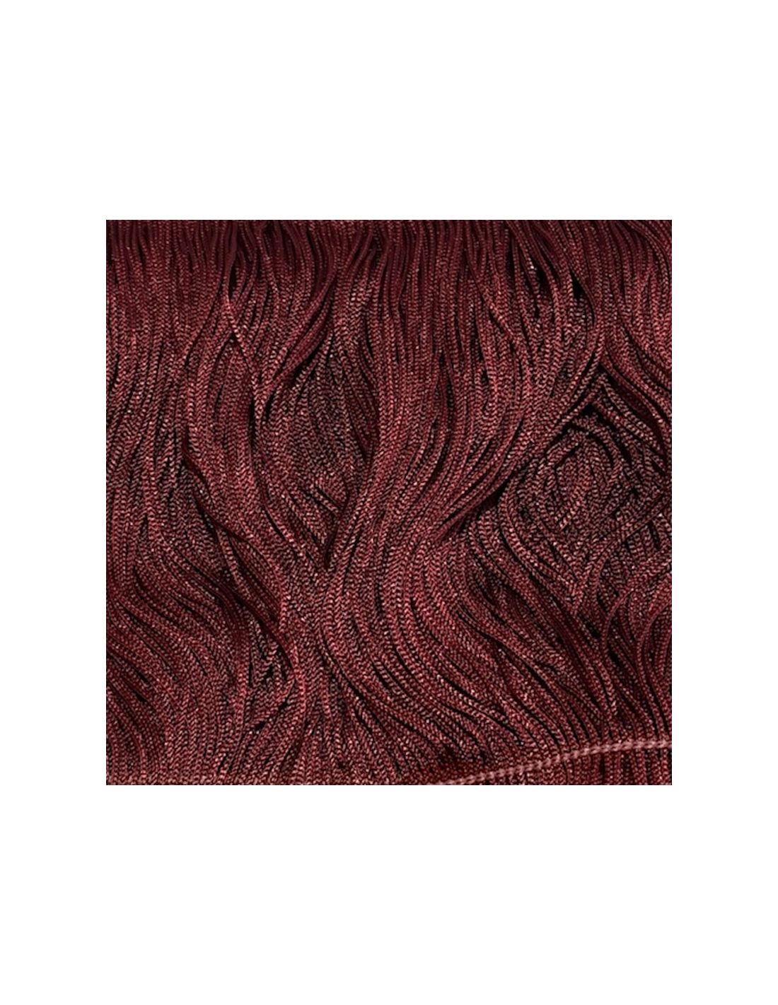 Tripolino Fringe cm 30 Bordeaux - Pack of 1 mt.