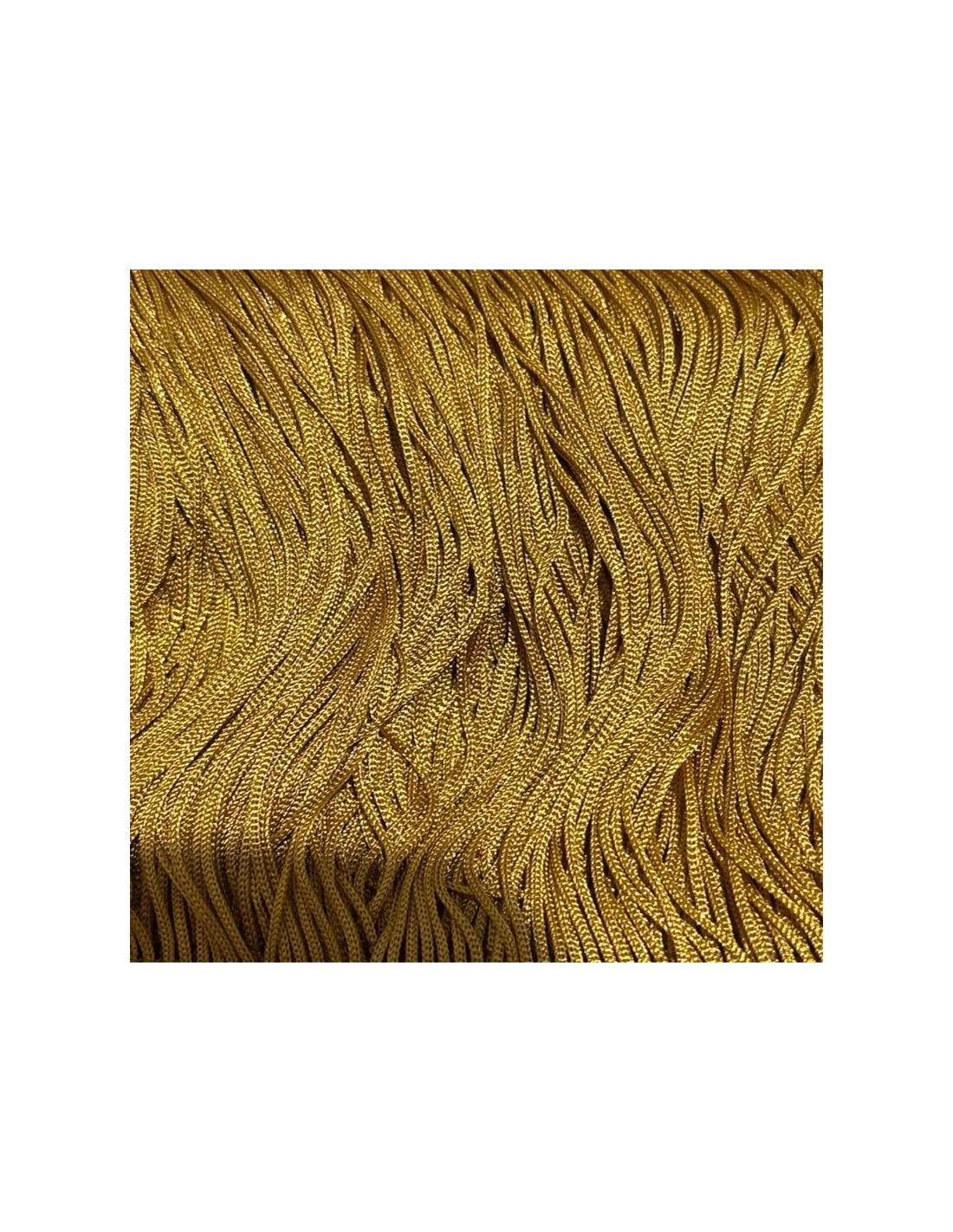 Tripolino Fringe cm 30 Yellow Ocher - Pack of 1 mt.