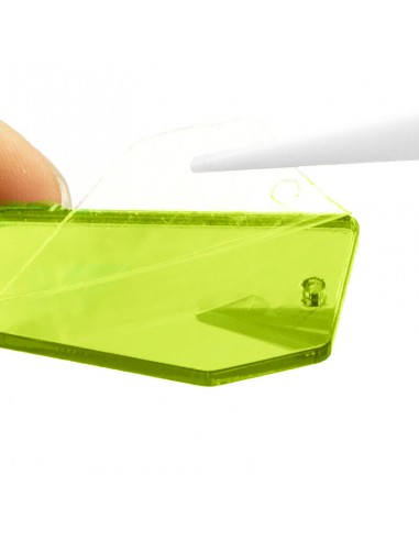 Sew on Mirrors Rectagle 10x35 mm Fluo... Sew on Mirrors Rectagle 10x35 mm Fluo...