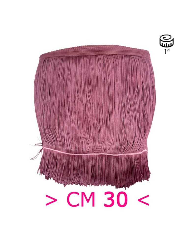 Tripolino Fringe cm 30 Pink Antique - Pack of 1 mt.