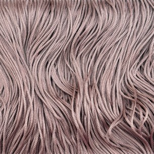 Frangia in Tripolino cm 30 Taupè - Pacco 1 mt. 2