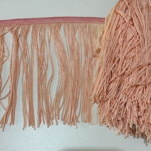 Frangia in Tripolino cm 15 Rosa Carne - Pacco 1 mt. 2