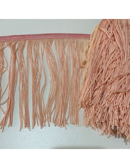 Frangia in Tripolino cm 15 Rosa Carne - Pacco 1 mt.