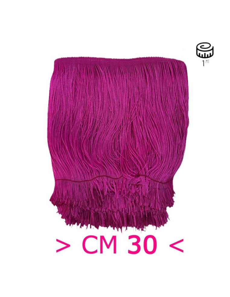 Tripolino Fringe cm 30 Fuchsia - Pack of 1 mt.