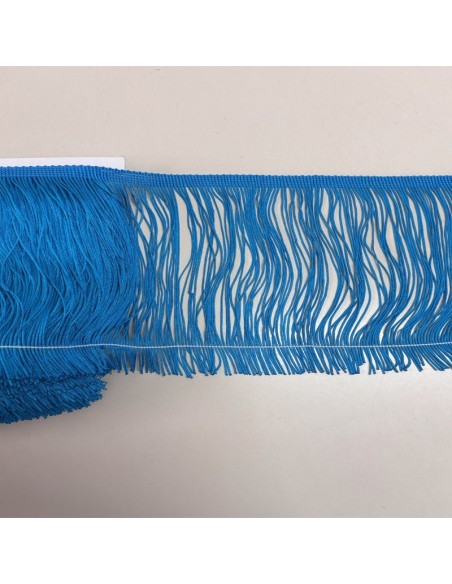 Tripolino Fringe cm 15 Turquoise - Pack of 1 mt.