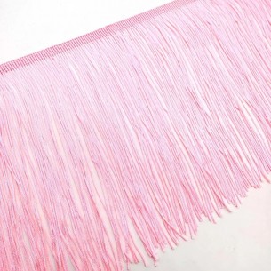 Frangia in Tripolino cm 15 Rosa Baby - Pacco 1 mt. 2