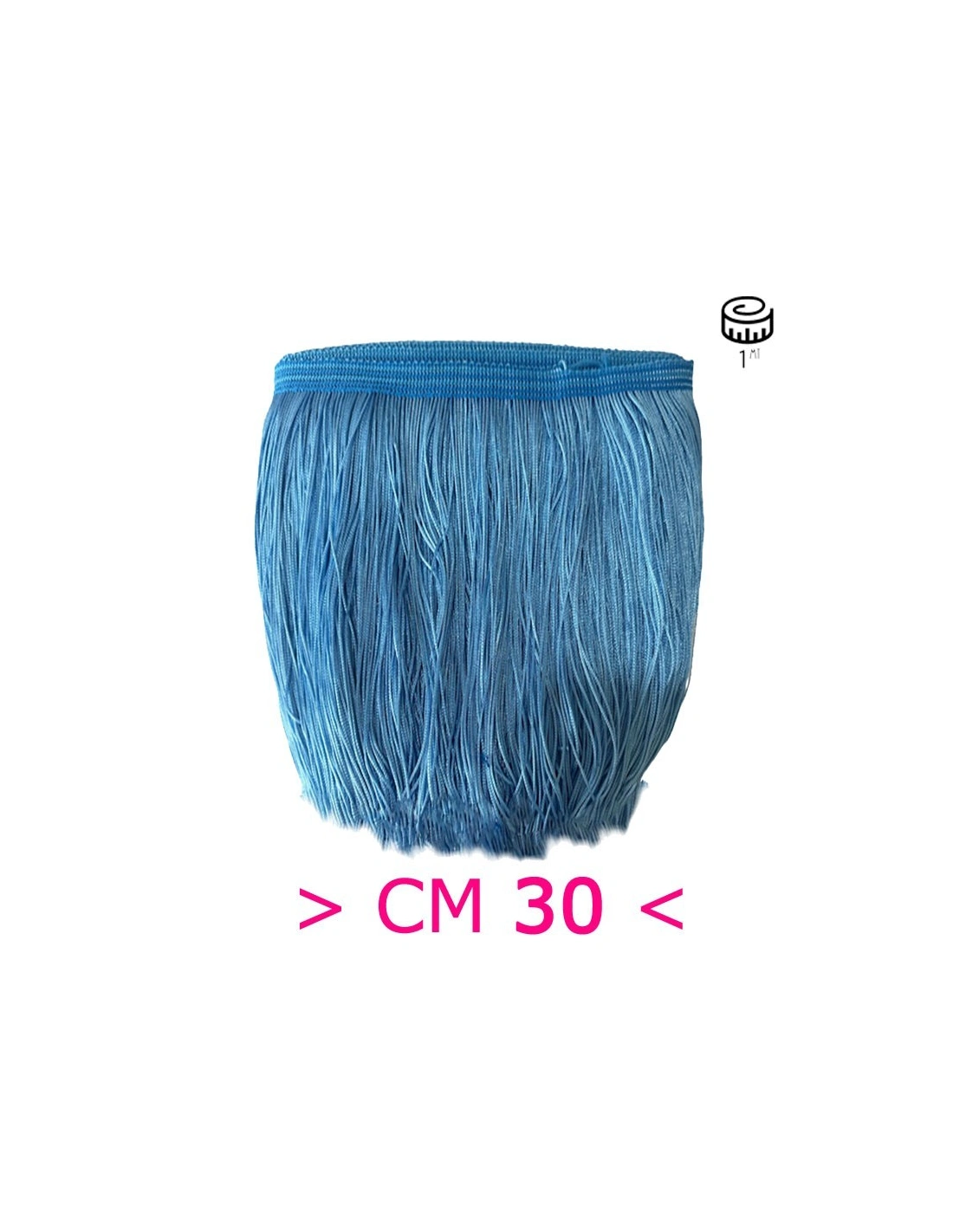 Tripolino Fringe cm 30 Sky - Pack of 1 mt.
