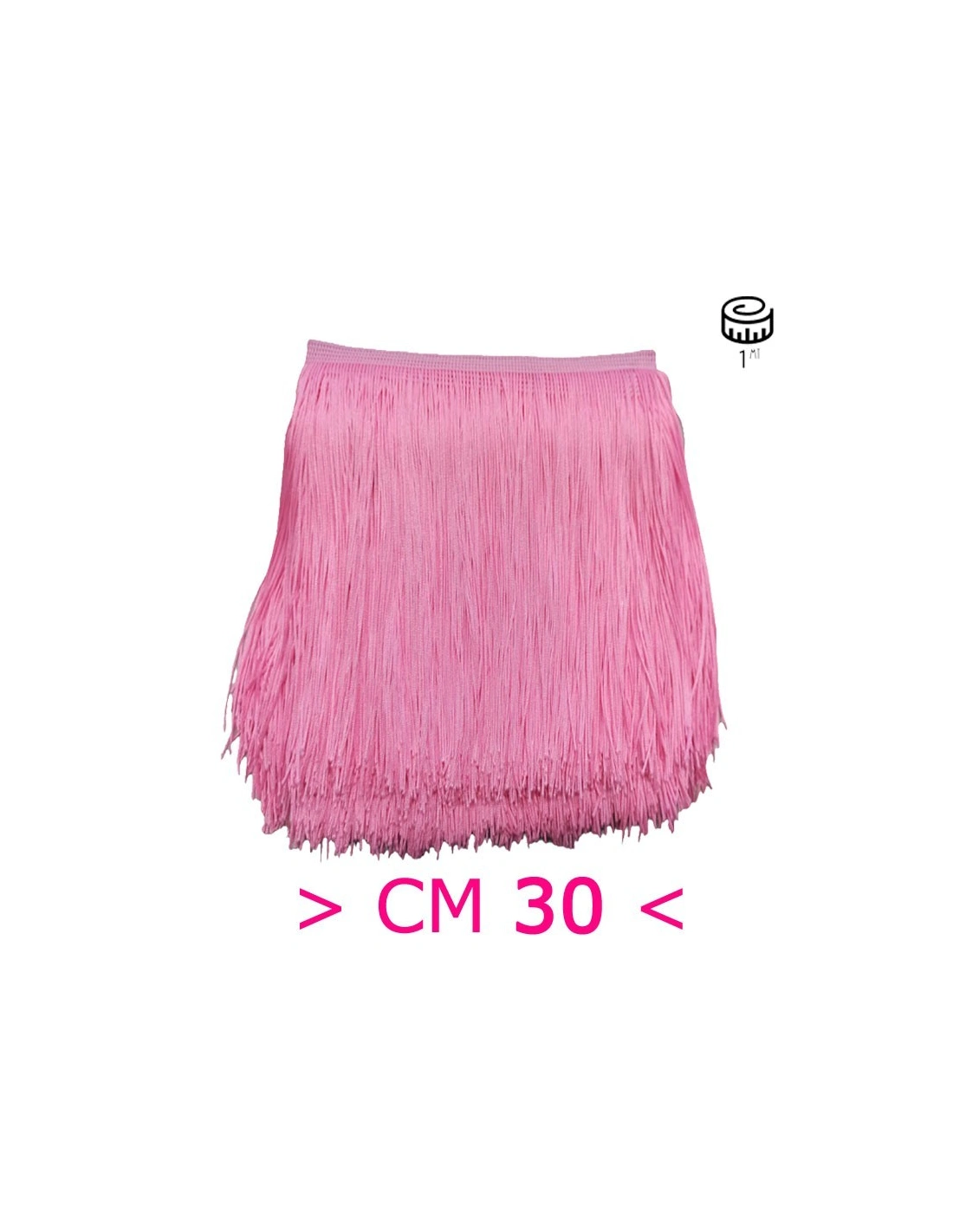 Tripolino Fringe cm 30 Pink - Pack of 1 mt.