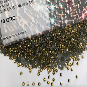 Strass Preciosa Termoadesivo ss 20 rhinestones hotfix  aurum 2