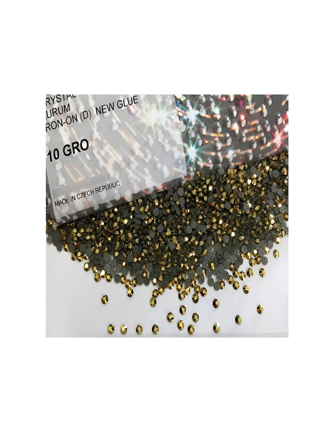 Preciosa Strass Termoadesivi  ss 20 Aurum - 1440 pz