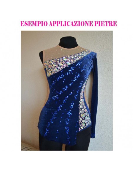 esempio applicazione pietre da cucire esempio applicazione pietre da cucire