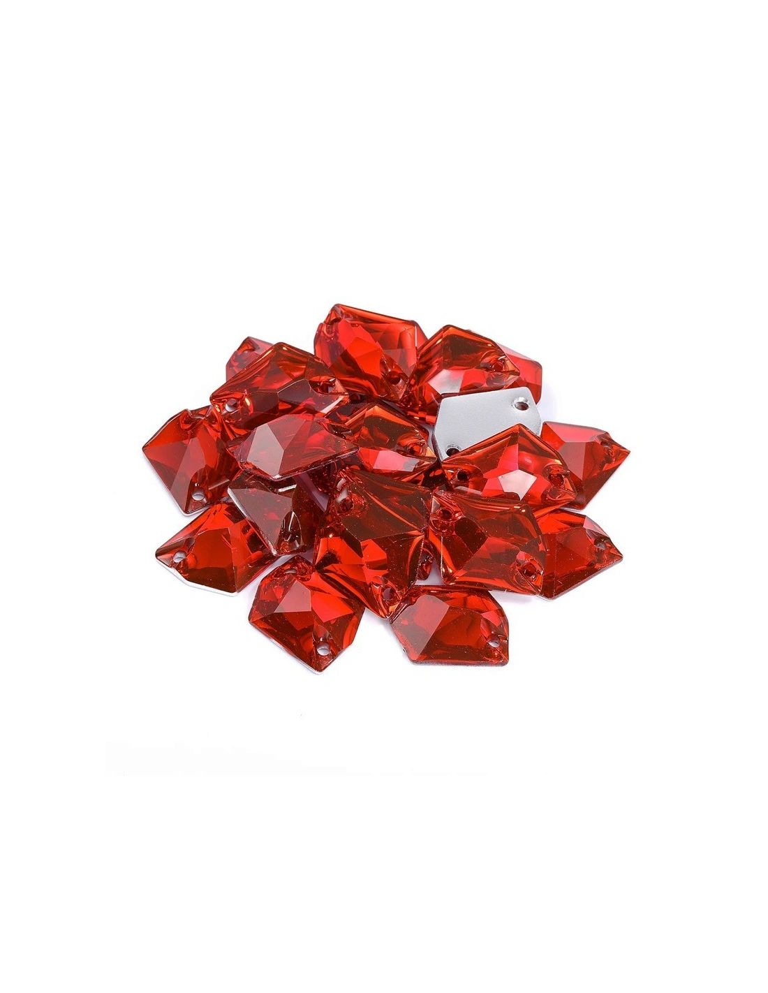 Stone Sew On in Crystal GT Crystal Cosmic mm 20x16 Light Siam- 1PC