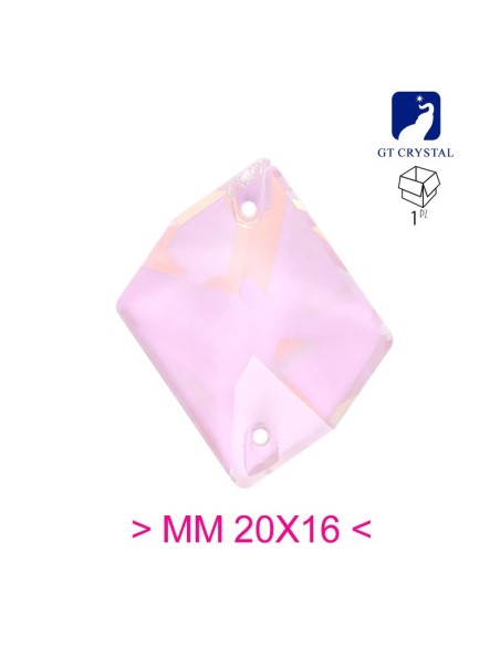 Stone Sew On in Crystal GT Crystal Cosmic mm 20x16 Powder Pink - 1PC