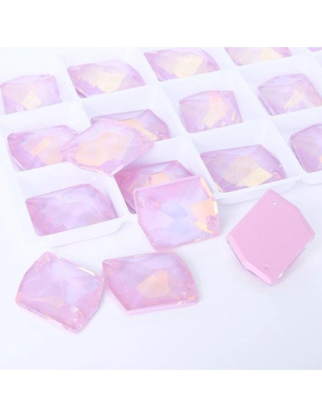 Stone Sew On in Crystal GT Crystal Cosmic mm 20x16 Powder Pink - 1PC
